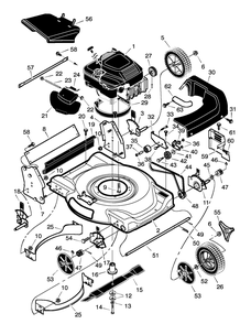 Part Location Diagram of F-98572 Murray Screw